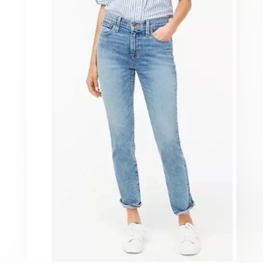 J. Crew Light Blue Boyfriend Slim Jeans